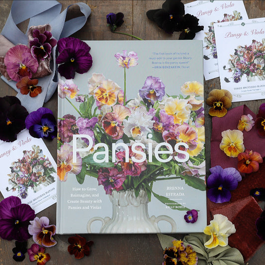 Signed Book and Pansy Seeds