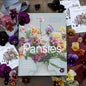 Signed Book and Pansy Seeds