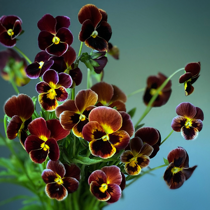 Viola 'Arkwright Ruby' (Viola Cornuta)